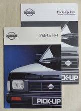 Lade das Bild in den Galerie-Viewer, Nissan Pick-Up 4x4 MJ 1991 - Prospekt Brochure + Daten &amp; Ausstattungen 03.1991
