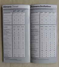 Lade das Bild in den Galerie-Viewer, Nissan Preisliste 1997 - Micra Almera Maxima Primera 200 SX - Prospekt 06.1996

