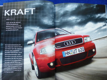Lade das Bild in den Galerie-Viewer, Audi RS 4 Avant quattro V6 Biturbo - Hardcover Prospekt + Preisliste 02.2000
