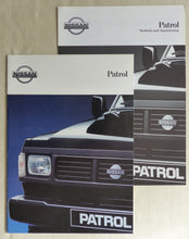 Lade das Bild in den Galerie-Viewer, Nissan Patrol Station MJ 1991 - Prospekt Brochure + Daten Ausstattungen 03.1991
