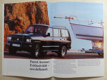 Lade das Bild in den Galerie-Viewer, Nissan Patrol Station MJ 1991 - Prospekt Brochure + Daten Ausstattungen 03.1991
