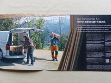 Lade das Bild in den Galerie-Viewer, VW Transporter 6.1 Kastenwagen Kombi Pritsche MJ2020 - Prospekt Brochure 07.2019
