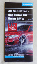 Lade das Bild in den Galerie-Viewer, AC Schnitzer Tuning 2016 BMW Aerodynamik Fahrwerke - Prospekt Brochure 11.2015
