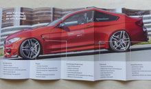Lade das Bild in den Galerie-Viewer, AC Schnitzer Tuning 2016 BMW Aerodynamik Fahrwerke - Prospekt Brochure 11.2015
