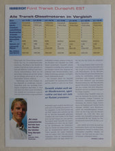 Lade das Bild in den Galerie-Viewer, Ford Transit Durashift - Fahrbericht - Sonderdruck KFZ Anzeiger 18/2001
