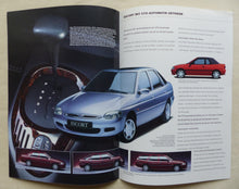 Lade das Bild in den Galerie-Viewer, Ford Escort Cabrio Ghia - CTX Automatik MJ 1996 - Prospekt Brochure 10.1995
