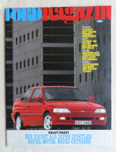 Lade das Bild in den Galerie-Viewer, Ford Magazin Heft 2/1991 - Escort RS 2000 Transit Fiesta Aston Martin Zagato
