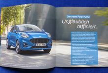 Lade das Bild in den Galerie-Viewer, Ford Programm 2020 - Fiesta Focus Puma Kuga Explorer Mustang - Prospekt 11.2019
