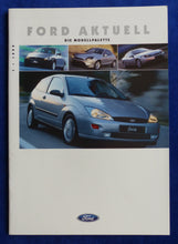 Lade das Bild in den Galerie-Viewer, Ford Programm 1999 - Fiesta Puma Escort Focus Cougar - Prospekt Brochure 02.1999
