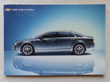 Lade das Bild in den Galerie-Viewer, Chevrolet 2008 Impala Corvette Equinox Tahoe - US-Prospekt Brochure 09.2007 USA

