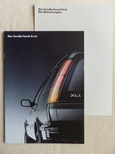 Lade das Bild in den Galerie-Viewer, Toyota Corolla Tercel 4x4 MJ 1992 - Prospekt + Daten &amp; Ausstattungen 03.1992
