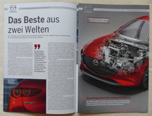 Lade das Bild in den Galerie-Viewer, Mazda 3 Skyactiv-X Hybrid Benzinmotor Weltneuheit - Sonderdruck Auto Test 2019

