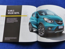 Lade das Bild in den Galerie-Viewer, Opel Karl Rocks 120 Jahre MJ 2019 - Prospekt Brochure + Preisliste 11.2018
