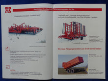 Lade das Bild in den Galerie-Viewer, Gerätebau Bottmersdorf Schwergrubber SSG Saatbettkombi - Prospekt Brochure
