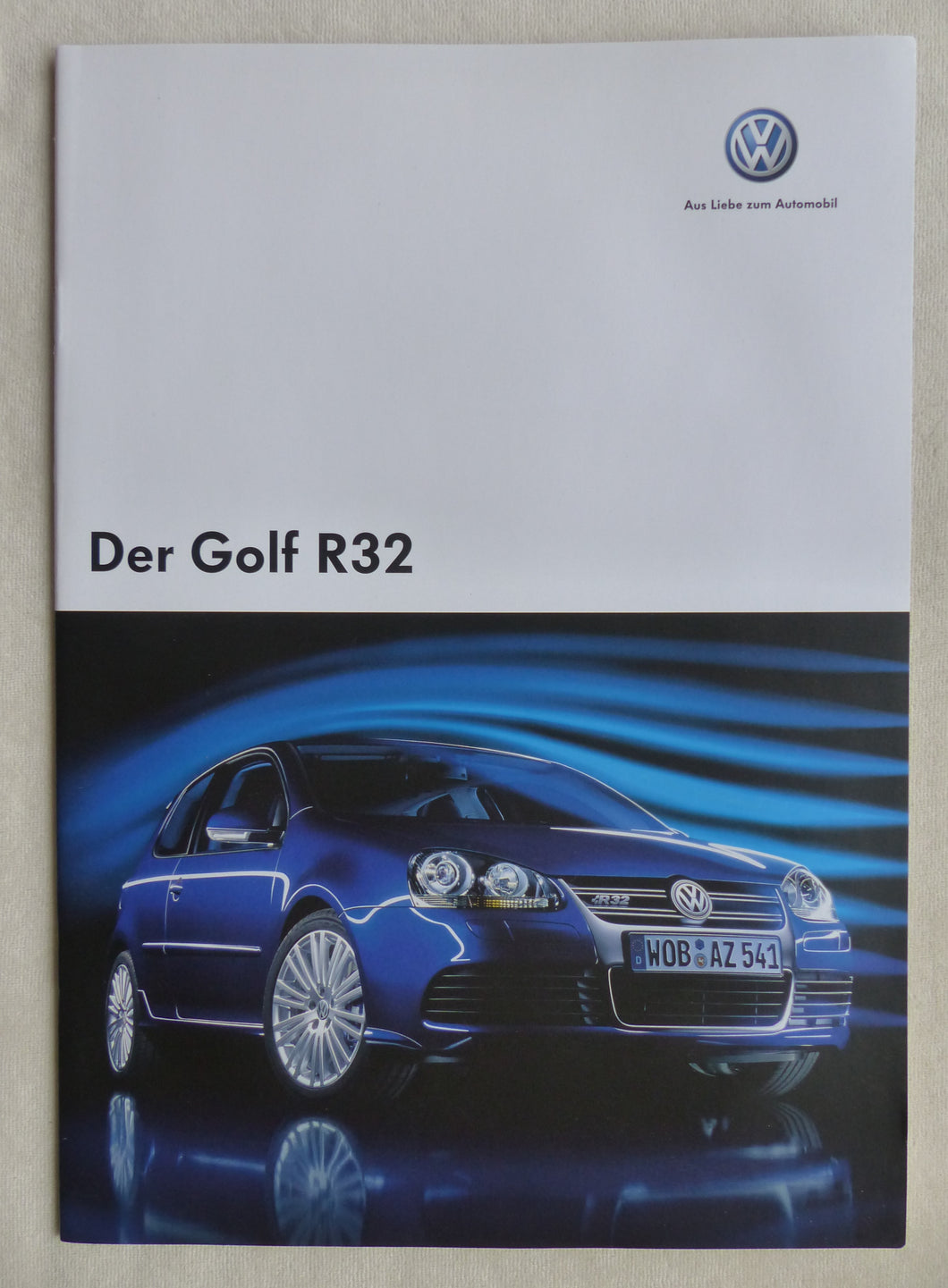 VW Golf R32 Golf V 3.2 VR6 MJ 2007 - Prospekt Brochure 10.2006