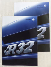 Lade das Bild in den Galerie-Viewer, VW Golf R32 MJ 2003 - Golf IV 3,2l VR6 240 PS - Prospekt + Preisliste 08.2002
