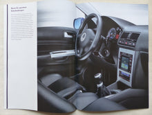 Lade das Bild in den Galerie-Viewer, VW Golf R32 MJ 2003 - Golf IV 3,2l VR6 240 PS - Prospekt + Preisliste 08.2002
