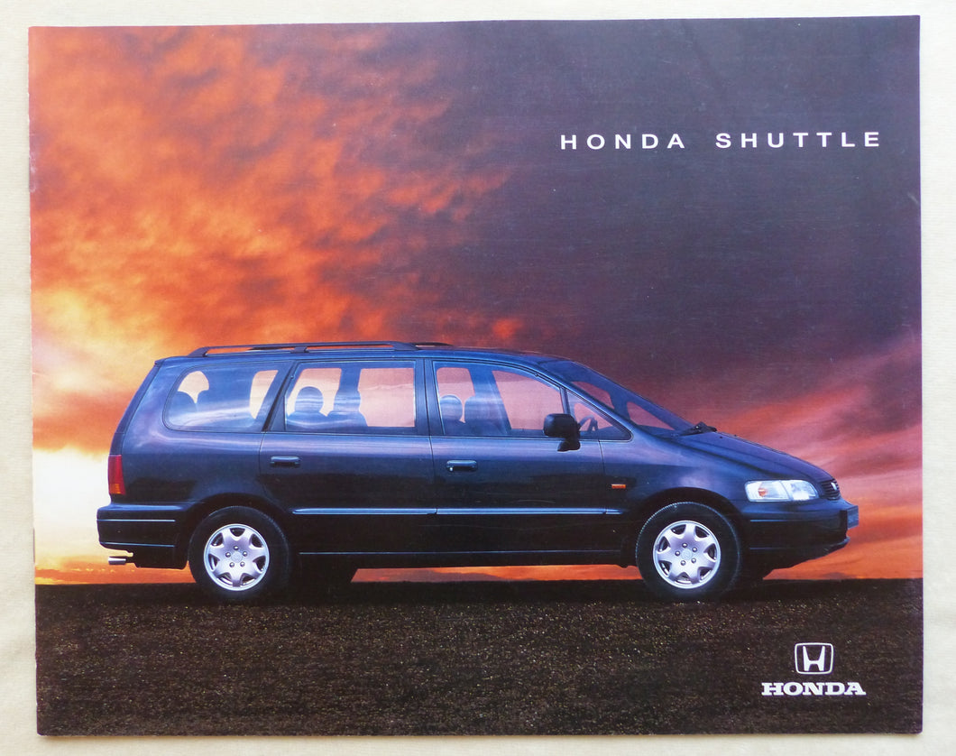 Honda Shuttle MJ 1996 - Prospekt Brochure 05.1995