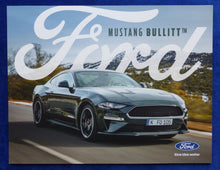 Lade das Bild in den Galerie-Viewer, Ford Mustang Bullitt MJ 2020 Limited Edition - Prospekt Brochure 11.2019

