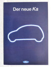 Lade das Bild in den Galerie-Viewer, Ford Ka MJ 1997 - Preview Prospekt Brochure 08.1996
