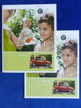 Lade das Bild in den Galerie-Viewer, Skoda Fabia &amp; Fabia Combi MJ 2009 - Prospekt Brochure + Preisliste 01.2009
