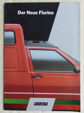 Lade das Bild in den Galerie-Viewer, Fiat Fiorino Kastenwagen Kombi Pick-up MJ 1989 - Prospekt Brochure 07.1988
