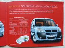 Lade das Bild in den Galerie-Viewer, Fiat Erdgasfahrzeuge Punto Doblo Multipla MJ 2006 - Prospekt Brochure 03.2006
