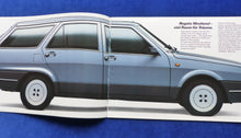 Lade das Bild in den Galerie-Viewer, Fiat Regata Weekend MJ 1987 - Prospekt Brochure 06.1987
