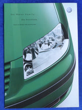 Lade das Bild in den Galerie-Viewer, VW Sharan Family - Preisliste MJ 2003 - Prospekt Brochure 04.2002
