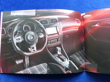 Lade das Bild in den Galerie-Viewer, VW Golf GTI Cabrio MJ 2012 - Prospekt Brochure 03.2012
