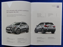 Lade das Bild in den Galerie-Viewer, Mitsubishi ASX Zubehör MJ 2020 - Prospekt Brochure + Preisliste 01.2020
