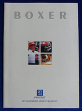 Lade das Bild in den Galerie-Viewer, Peugeot Boxer Kastenwagen Kombi Pritsche MJ 1997 - Prospekt Brochure 01.1997
