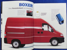 Lade das Bild in den Galerie-Viewer, Peugeot Boxer Kastenwagen Kombi Pritsche MJ 1997 - Prospekt Brochure 01.1997
