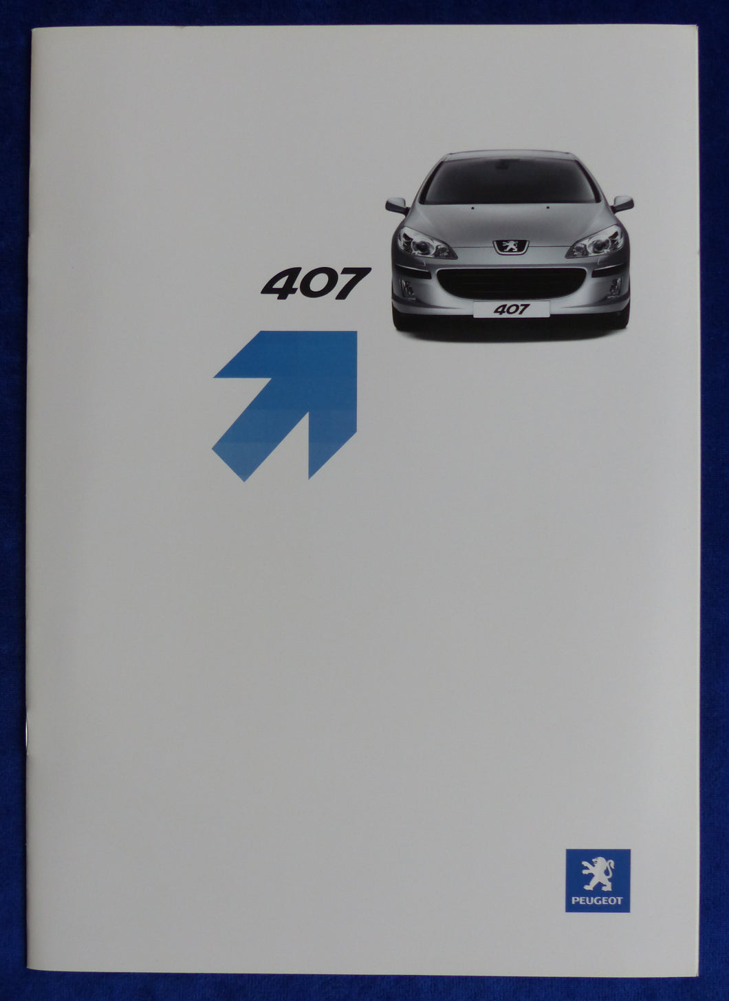 Peugeot 407 MJ 2006 - Prospekt Brochure 04.2005 Frankreich französisch englisch