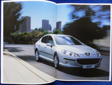 Lade das Bild in den Galerie-Viewer, Peugeot 407 MJ 2006 - Prospekt Brochure 04.2005 Frankreich französisch englisch
