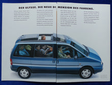 Lade das Bild in den Galerie-Viewer, Fiat Ulysse MJ 1995 - Prospekt Brochure 01.1995
