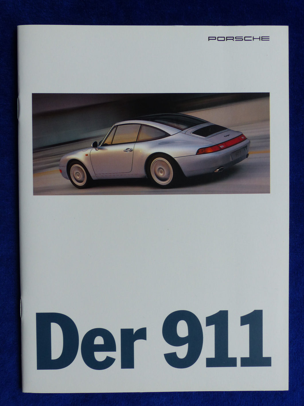 Porsche 911 Carrera 4S Targa Turbo Typ 993 MJ 1996 - Prospekt Brochure 08.1995