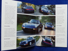 Lade das Bild in den Galerie-Viewer, Porsche 911 Carrera 4S Targa Turbo Typ 993 MJ 1996 - Prospekt Brochure 08.1995
