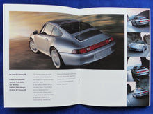 Lade das Bild in den Galerie-Viewer, Porsche 911 Carrera 4S Targa Turbo Typ 993 MJ 1996 - Prospekt Brochure 08.1995
