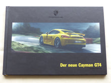 Lade das Bild in den Galerie-Viewer, Porsche Cayman GT4 Clubsport 981c MJ 2015 - Hardcover Prospekt Brochure 02.2015
