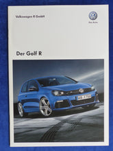 Lade das Bild in den Galerie-Viewer, VW Golf R - Golf VI 2.0 TSI 270 PS MJ 2011 - Prospekt Brochure 10.2010
