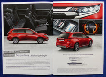 Lade das Bild in den Galerie-Viewer, Mitsubishi Outlander Hybrid Spirit Sondermodell - Prospekt Brochure 01.2020
