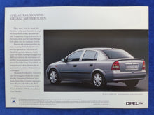 Lade das Bild in den Galerie-Viewer, Opel Astra Limousine - Preview Prospekt Brochure 04.1998
