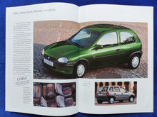 Lade das Bild in den Galerie-Viewer, Opel Programm 1996 - Corsa Astra Frontera Omega - Prospekt Brochure 02.1996
