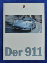 Lade das Bild in den Galerie-Viewer, Porsche 911 Carrera Cabrio Turbo Typ 993 MJ 1997 - Prospekt Brochure 04.1996
