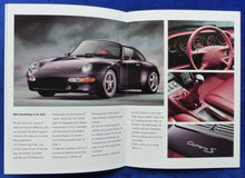 Lade das Bild in den Galerie-Viewer, Porsche 911 Carrera Cabrio Turbo Typ 993 MJ 1997 - Prospekt Brochure 04.1996
