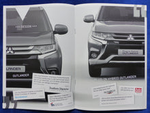 Lade das Bild in den Galerie-Viewer, Mitsubishi Outlander Hybrid - Pressespiegel MJ 2016 - Prospekt Brochure 12.2015
