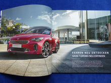 Lade das Bild in den Galerie-Viewer, Kia Stinger GT V6 Twin-Turbo MJ 2018 - Prospekt Brochure 01.2018
