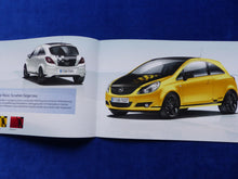 Lade das Bild in den Galerie-Viewer, Opel Corsa Color Line Sondermodell MJ 2011 - Prospekt Brochure 05.2010
