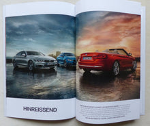 Lade das Bild in den Galerie-Viewer, BMW 4er Modelle Coupe Cabrio Gran Coupe MJ 2017 - Prospekt Brochure 01.2017
